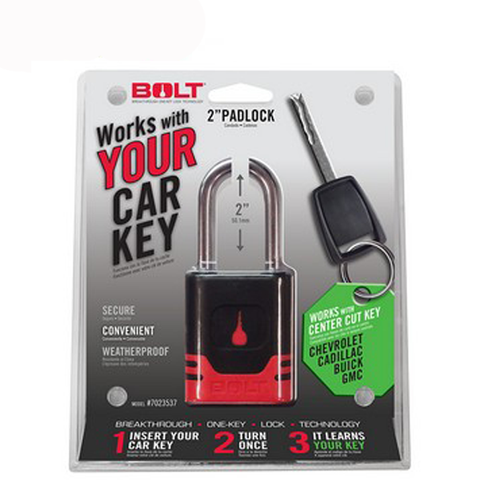 GM BOLT 2" Padlock Center Cut Hi-Security  - 7023537 (Strattec)