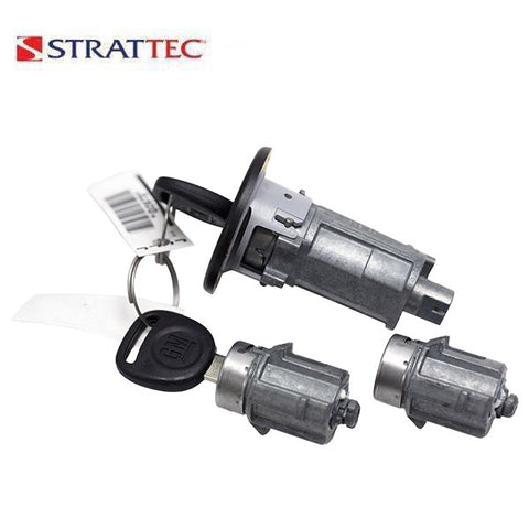2005-2013 GM Circle Plus / Ignition and Door Lock Set / Coded / 7024637 (Strattec)