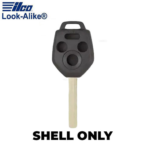 Ilco - 2008-2010 Subaru - SUB1-3B - 4-Button Remote Head Key SHELL (SIDEWINDER) (AFTERMARKET)