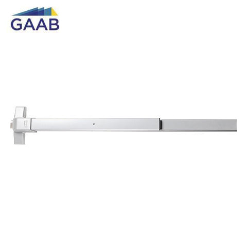 GAAB - T341-05 - Rim Panic Exit Device - Modular and Reversible - Single Doors - Dogging - 35" - Stainless Steel - Grade 1