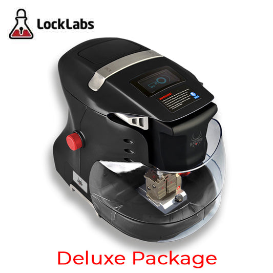 Black Widow - V2 - Deluxe Package - Portable Key Cutting Machine - Smart Phone & Tablet Support - Small and Portable