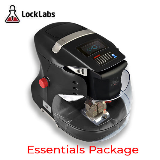 Black Widow - V2 - Essentials Package - Portable Key Cutting Machine - Smart Phone & Tablet Support