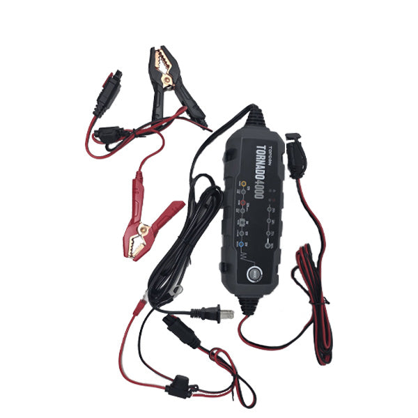 TOPDON - Tornado 4000 - Battery Charger - Lead-Acid Battery - Lithium-Ion Battery - 65W