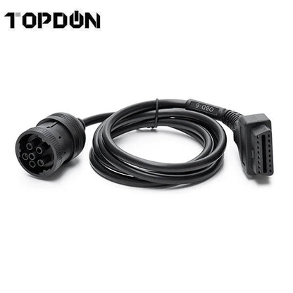 TOPDON - HD 6 Pin Heavy Duty Cable Add On for Phoenix Max / Phoenix Smart Diagnostic Scanner