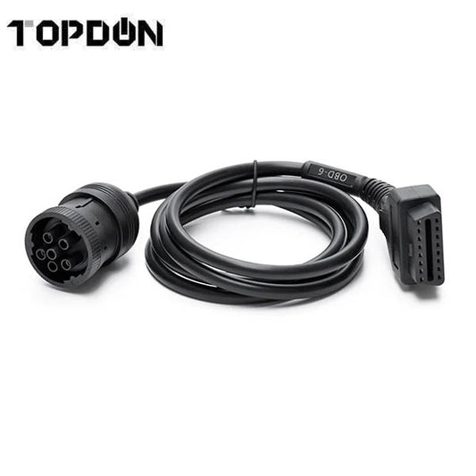 TOPDON - HD 6 Pin Heavy Duty Cable Add On for Phoenix Max / Phoenix Smart Diagnostic Scanner