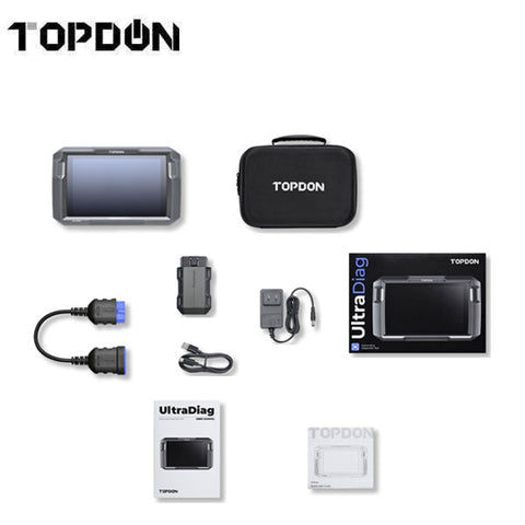 TOPDON - UltraDiag - 2-in-1 Diagnostic Scanner And Key Programmer Tool