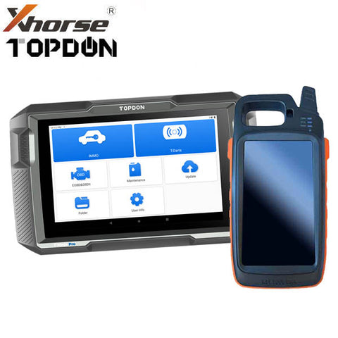 TOPDON T-Ninja Pro OBD Automotive Key Programmer and Xhorse VVDI Key Tool MAX