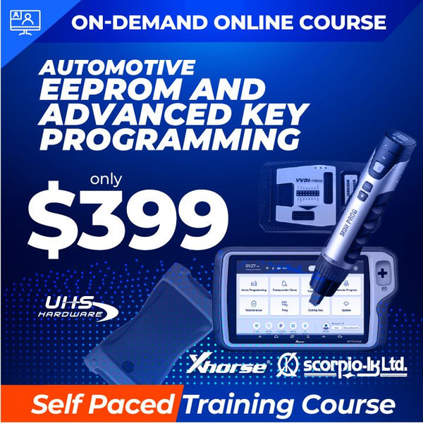 Recorded On Demand Training - Automotive EEPROM and Advanced Key Programming