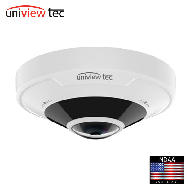 Uniview Tec / UVT / IPFE5360X / 360° Fisheye Dome Camera / 5MP / 1.4mm Fixed Lens / True Day-Night / WDR / 10m IR