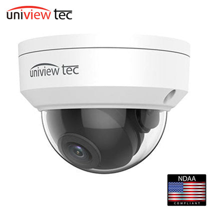 Uniview Tec / UVT / IPV4E28X / Vandal Dome Camera / 4MP / 2.8mm Fixed Lens / True Day-Night / WDR / 30m IR