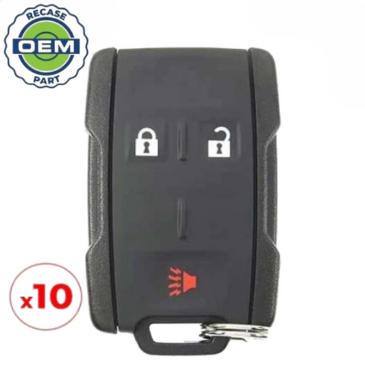 10 x 2014-2019 GM / 3-Button Keyless Entry Remote / PN: 13577771 / M3N-32337100 (OEM Recase)