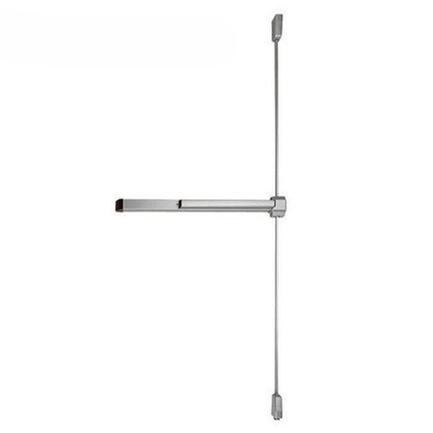 Von Duprin - 2227EO -  Surface Mounted Vertical Rod Exit Device - Exit Only - No Trim - Aluminum Finish - 4 Foot
