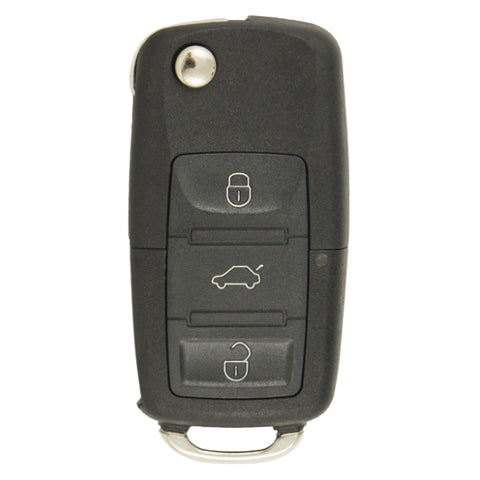 Xhorse - VW Volkswagen B5 Type -XKB501EN / Universal Remote Key for VVDI Key Tool (Wired) - 3 Buttons Black