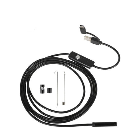 WOW Parts - USB Snake Inspection Camera - 6 Adjustable LEDs - 3.2 ft