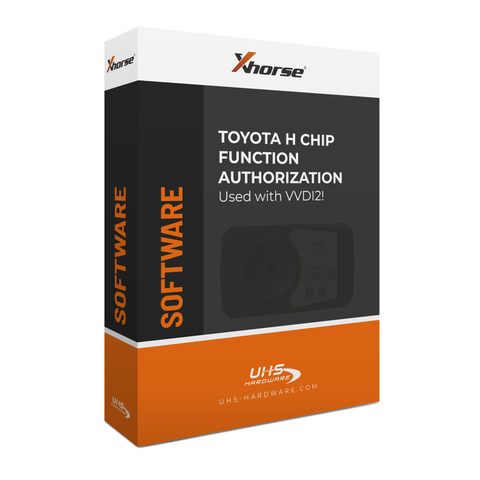 Xhorse - VVDI2 - Toyota H Chip Function Authorization Software - ( machine sold separately )