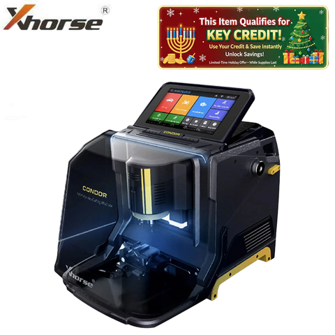 Xhorse Condor XC-Mini Plus II - 2nd Generation - High Sec Key Cutting Machine (Xhorse)