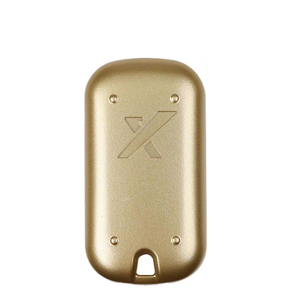 Xhorse - 4-Button Garage Door Remote Blank - Gold Finish (Wired) (XHS-XKXH05EN)