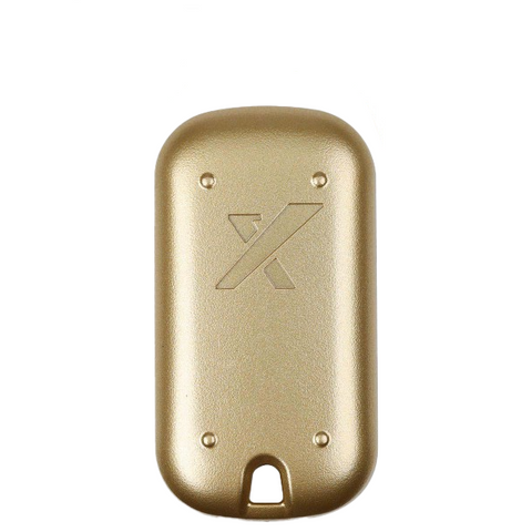 Xhorse - 4-Button Garage Door Remote Blank - Gold Finish (Wired) (XHS-XKXH05EN)