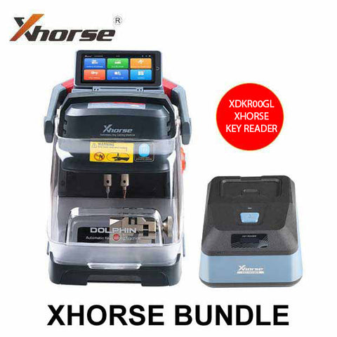 Xhorse - Dolphin II XP-005L - High Sec Portable Key Cutter w/ Key Bitting Reader (Bundle of 2)