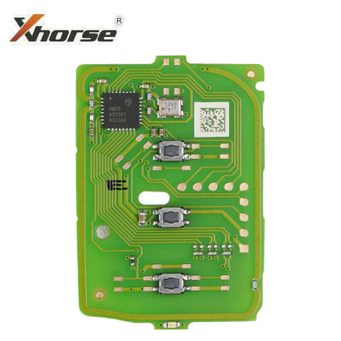 Xhorse - XZ Series Honda Crosstour Ridgeline - 3-Button Rewritable Smart Key PCB - XZBT41EN -  For VVDI2 - VVDI Key Tool - Mini - MAX - Plus Tablet