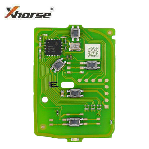 Xhorse - XZ Series Honda Pilot, Insight, Civic, Accord - 5-Button Rewritable Smart Key PCB - XZBT44EN -  For VVDI2 - VVDI Key Tool - Mini - MAX - Plus Tablet