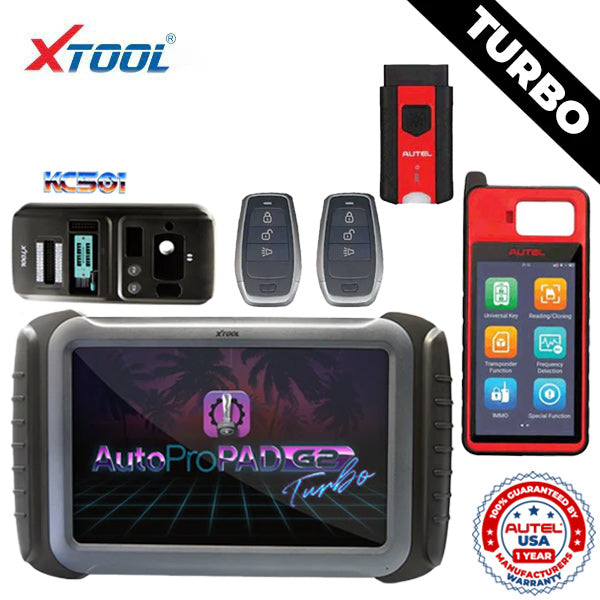 Xtool AutoProPAD G2 Turbo Automotive Key Programmer & AUTEL KM100