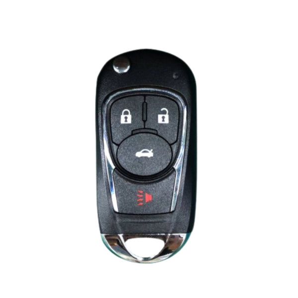 Xhorse - 2nd Generation Wired Remote Key (Foldable 4 Buttons) Buick Flip  4-Buttons w MX5118 Chip