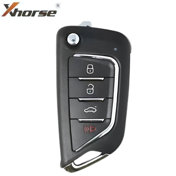 Xhorse XKCD02EN Cadillac-style 4-button universal wired remote key