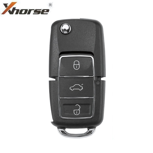 Xhorse - XKB526EN B5 Style 2nd Generation Wired Remote Black 3 Buttons Replacing XKB506EN