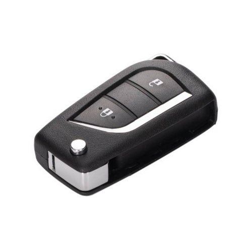 Xhorse - XKTO21EN - 2nd Generation w New XM5118 Chip Wire Remote Key Toyota Flip 2 Buttons