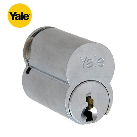 Yale - 1210 - Large Format IC Core - LFIC - GA Keyway - 6 Pins - Keyed Different - 626 - Satin Chrome