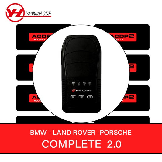 NEW - Mini ACDP2 Gen 2 -  Key Programmer - Complete BMW JLR Porsche Package - Includes Modules 1, 2, 3 + Land Rover / Jaguar BCM + Porsche BCM