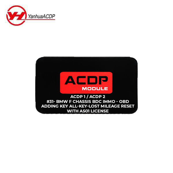 Yanhua - ACDP - Module #31 for Mini ACDP 1 / ACDP 2 - BMW F Chassis BDC ...