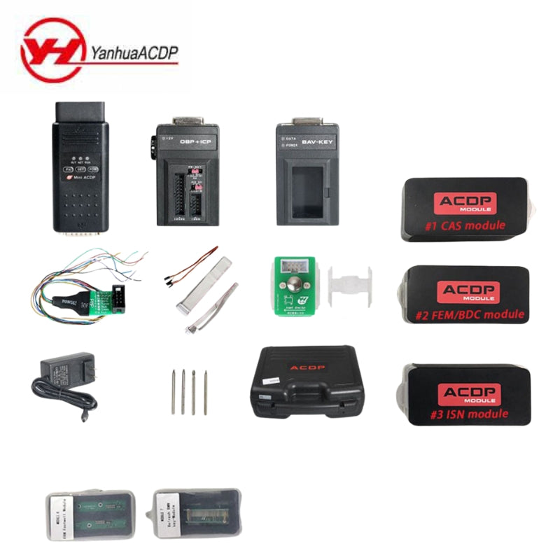 Module 1 Mini Cases Yanhua - Mini ACDP BMW Programming Tool with Modules 1/2/3/7/8 for Sale ...