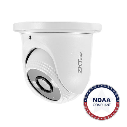 ZKTeco - ES-855P12C-S7-C -  Eyeball Camera / Lite Series / 2MP CMOS Sensor / IP / 2.8mm Lens / Outdoor / IP67 / 30m IR / Face Recognition