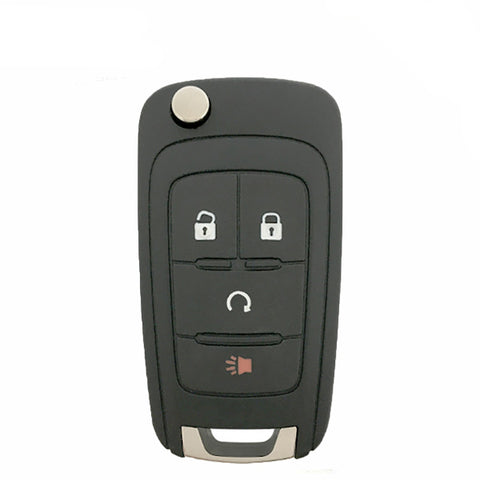 2013-2021 Chevrolet Trax / 4-Button Flip Key / PN: 13504265 / AVL-B01T1AC (OEM)