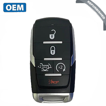 2025-2026 Dodge Ram 1500 / 5-Button Smart Key / PN: 68523814AA / OHT4882056 (OEM REFURB)
