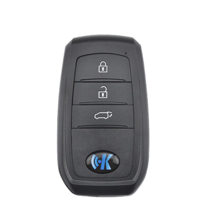 KEYDIY - 3-Button Toyota Lexus Smart Key - Toyota Style - 8A Chip (KD-TB01-03)