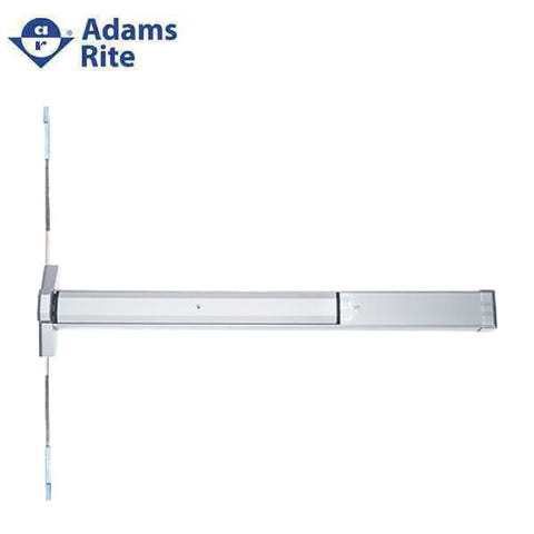Adams Rite - 8211 - Narrow Stile - Motor Latch Retraction - Surface Vertical Rod Exit Device - 36" -Aluminum Anodized