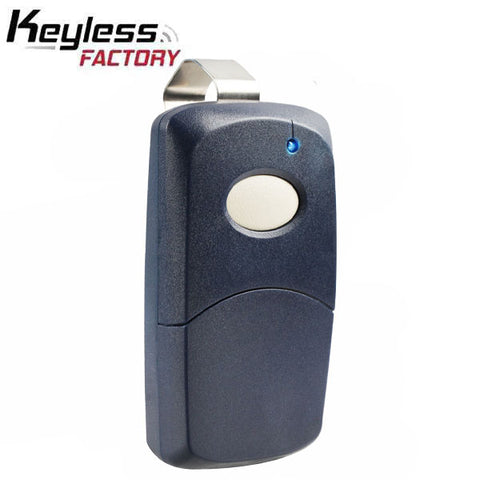 KeylessFactory - Garage Door Remote Opener - Compatible with Multi-Code Garage Door Openers with 10 Dip-Switches Only