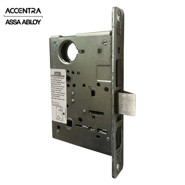 Accentra (Formerly Yale) - LBDY8822FL - Mortise Lock Body - Dormitory - 626 - Satin Chrome - Body Only - Grade 1