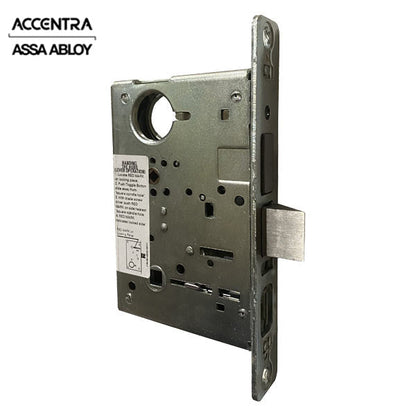 Accentra (Formerly Yale) - LBDY8822FL - Mortise Lock Body - Dormitory - 626 - Satin Chrome - Body Only - Grade 1