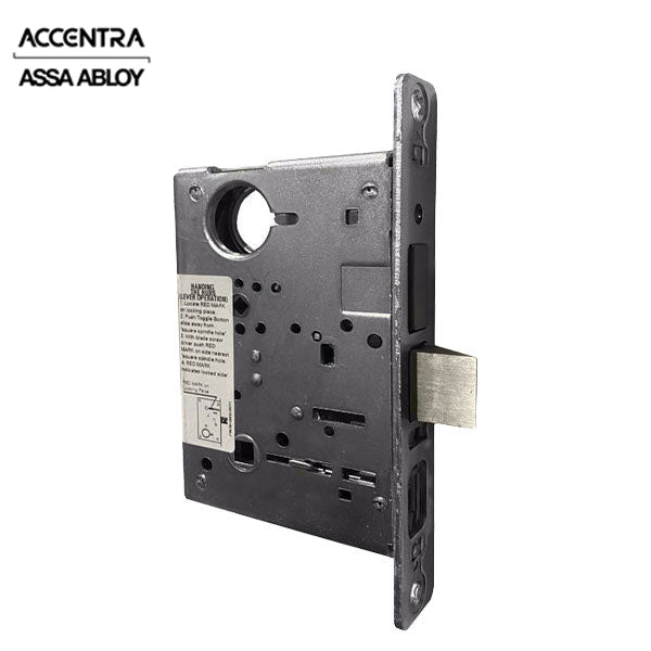 Accentra (Formerly Yale) - LBDY88-02-FL - Mortise Lock Body - Privacy - Satin Chrome - Body Only - Fire Rated - Grade 1