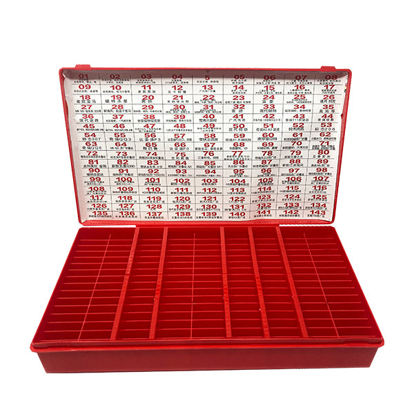 Keyless Factory - KG-02 - Red Keyblade Storage Box - Fits 144 Blades