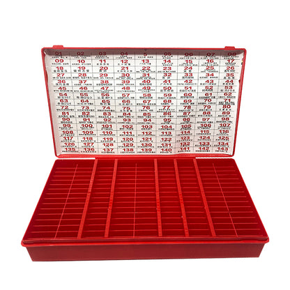 Keyless Factory - KG-02 - Red Keyblade Storage Box - Fits 144 Blades