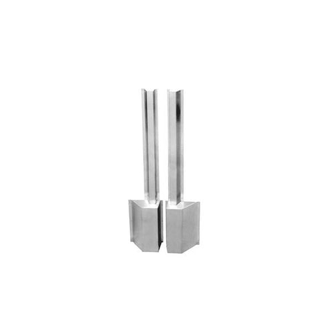 ABH - 1811 Vertical Rod Protectors - Optional Finish - Optional Length