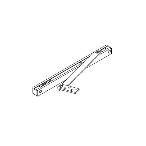 ABH - 9000RA Series Surface Mount Overhead Holder & Stop, Adjustable - Optional Finish