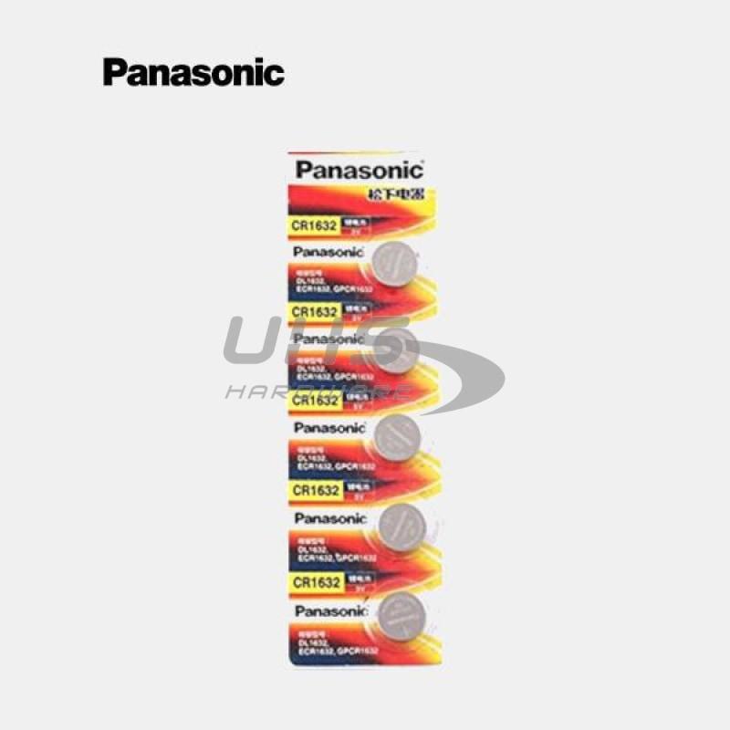 Panasonic CR1632 3V Lithium Battery 5-Pack – UHS Hardware