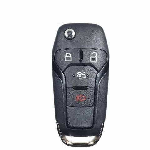2013-2016 Ford Fusion / 4-Button Flip Key / 128 Bit / N5F-A08TAA (RFK-FD-FSN-4) - UHS Hardware