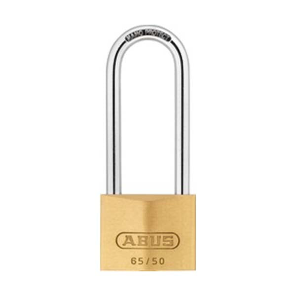 Abus - 65861 - Padlock Brass 65/50Hb80 Kd - UHS Hardware